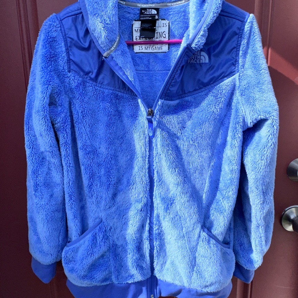 The North Face Kids Royal Blue Fleece Hoodie